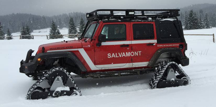 These Snow-Tracked Vehicles Make The Ultimate Winter Off-Roaders