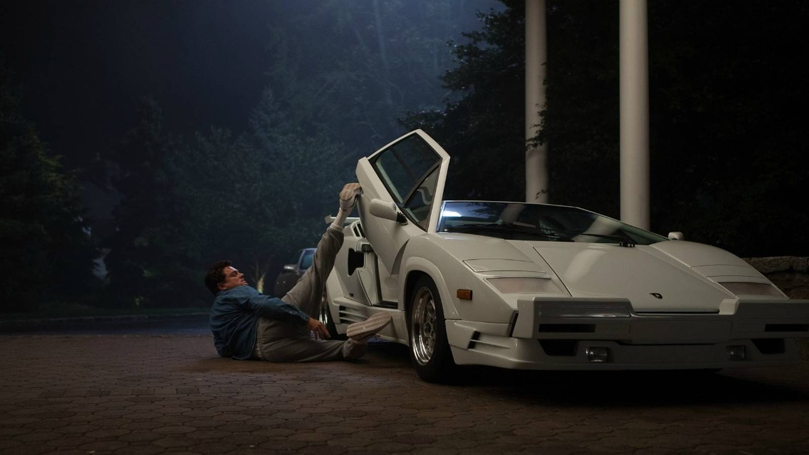 The Real Story Behind The Wrecked Lamborghini Countach From The Wolf Of ...