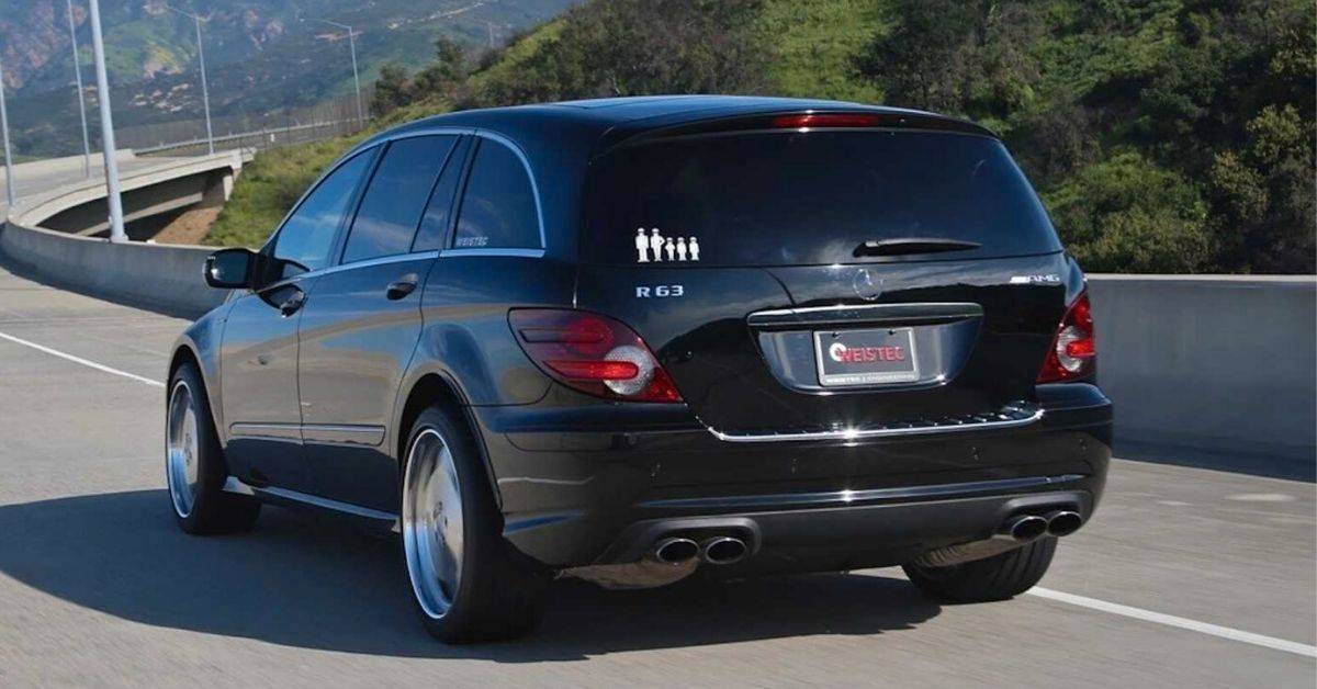 The Mercedes R63 AMG Is Full Of Horsepower And The Only Minivan We ...