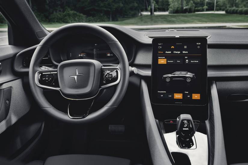 Here's The Coolest Interior Feature Of The Polestar 2
