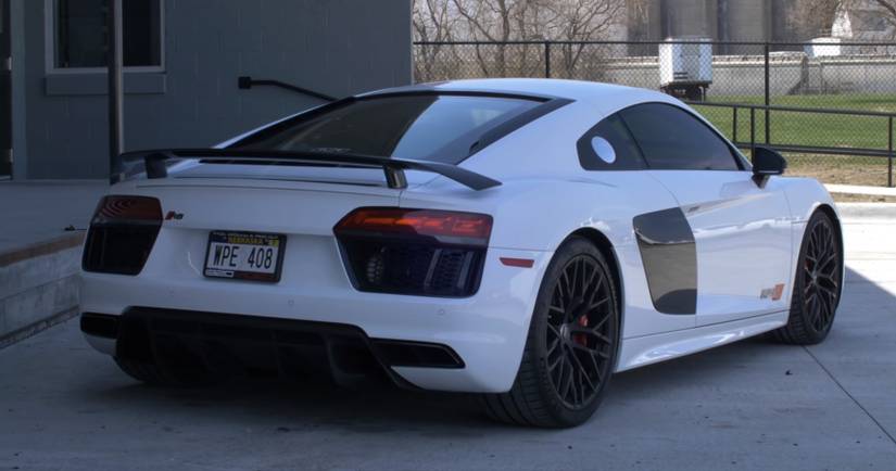 Twin-Turbo Audi R8 Boasts 1200 HP And Tons Of Drag Strip Potential