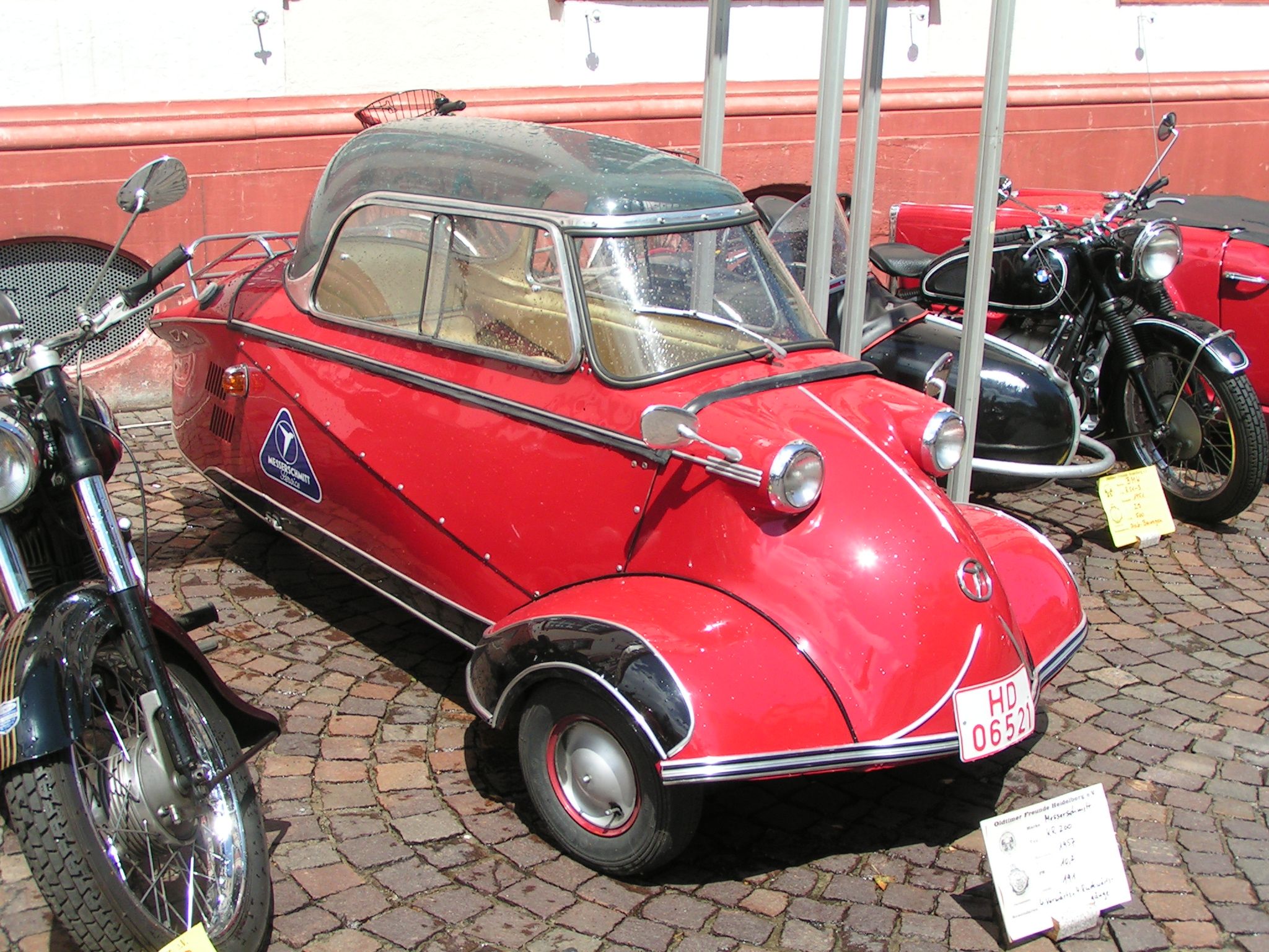 Messerschmitt KR200: Germany's Abominable Three-Wheeled Two-Seater