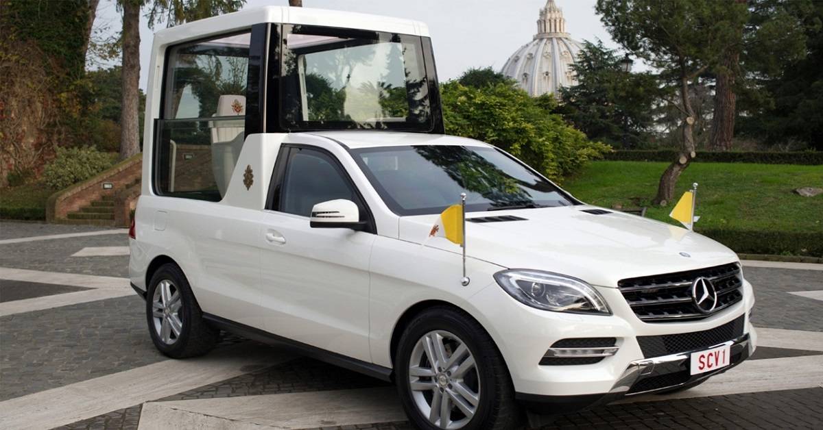 Here's Everything You Should Know About The Popemobile