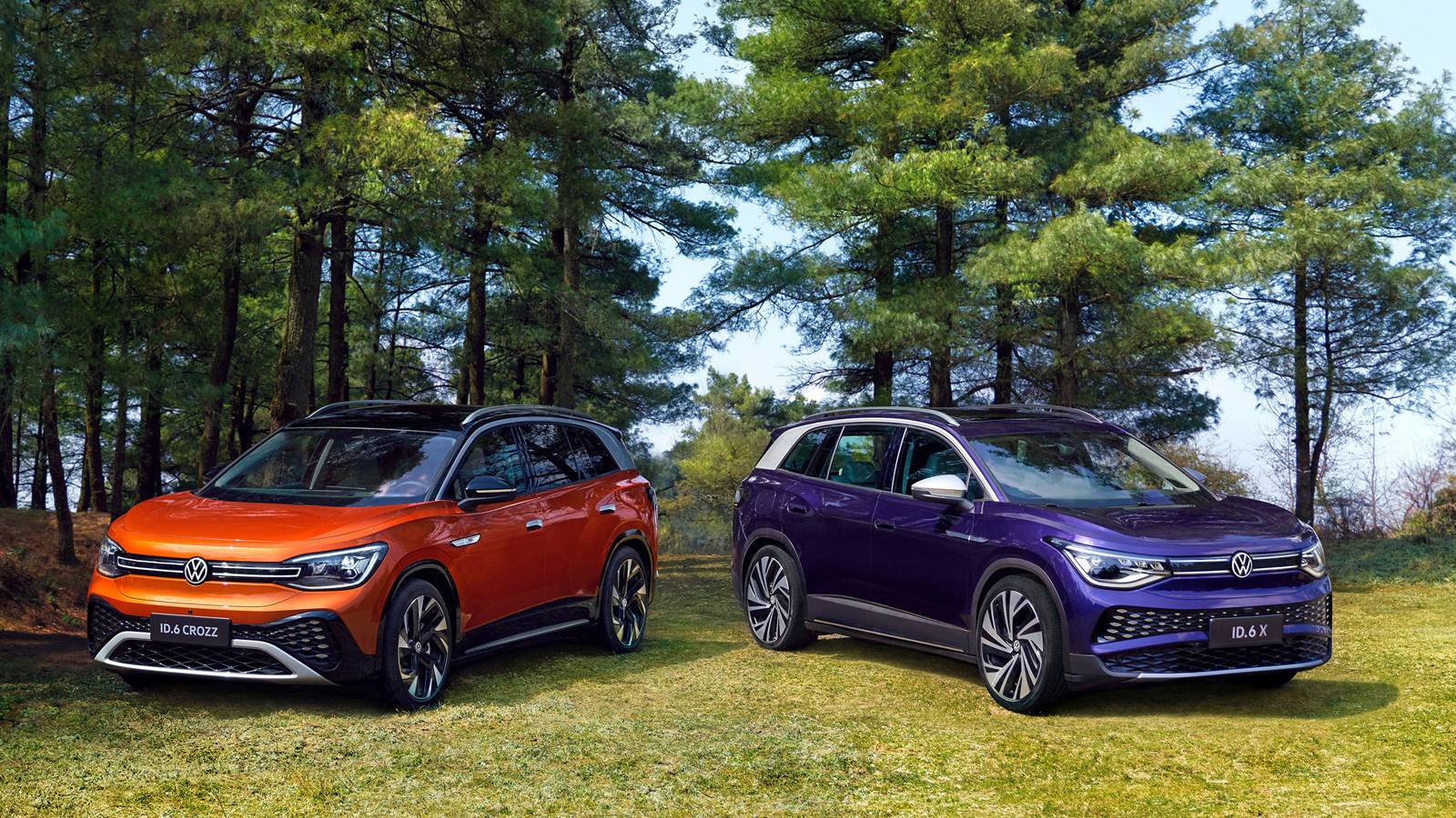 Volkswagen Unveils Two Versions Of the ID.6 Three-Row Electric ...