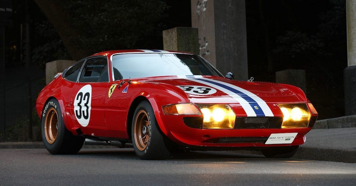BBRモデル FERRARI 365 GTB4 Daytona bbr Ferrari 365 GTB4 Daytona Street 1971 (Red) (1/43 scale