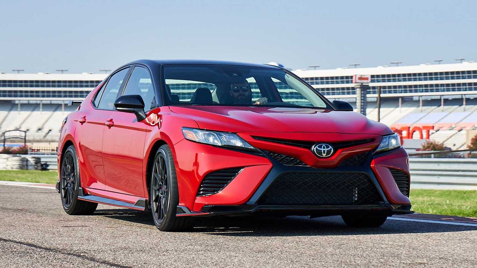 2020 Toyota Camry TRD Front 3/4