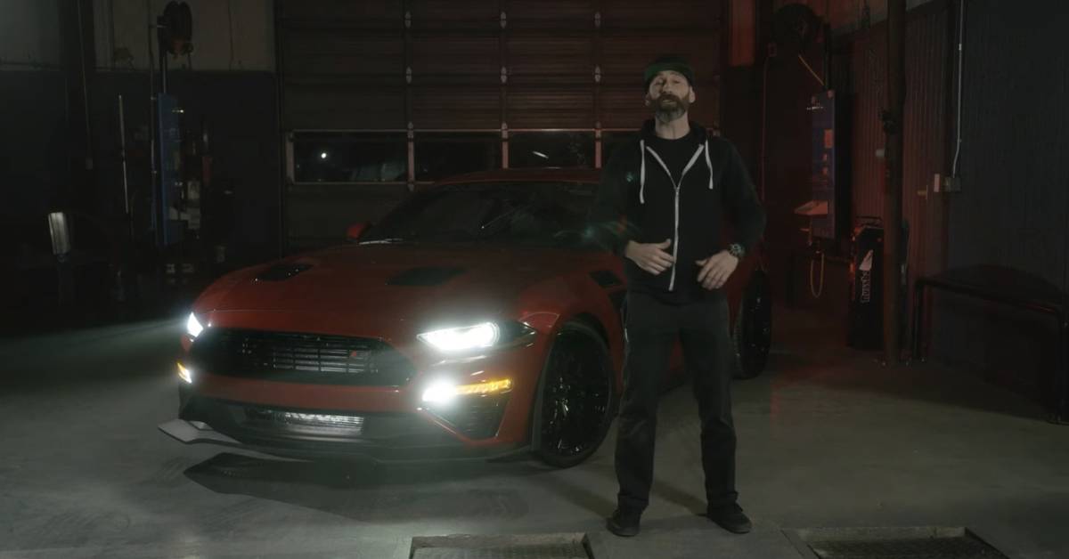 Aaron Kaufman Pushes This Roush Mustang Stage 3 Hard Around The Track, image size:1600x900