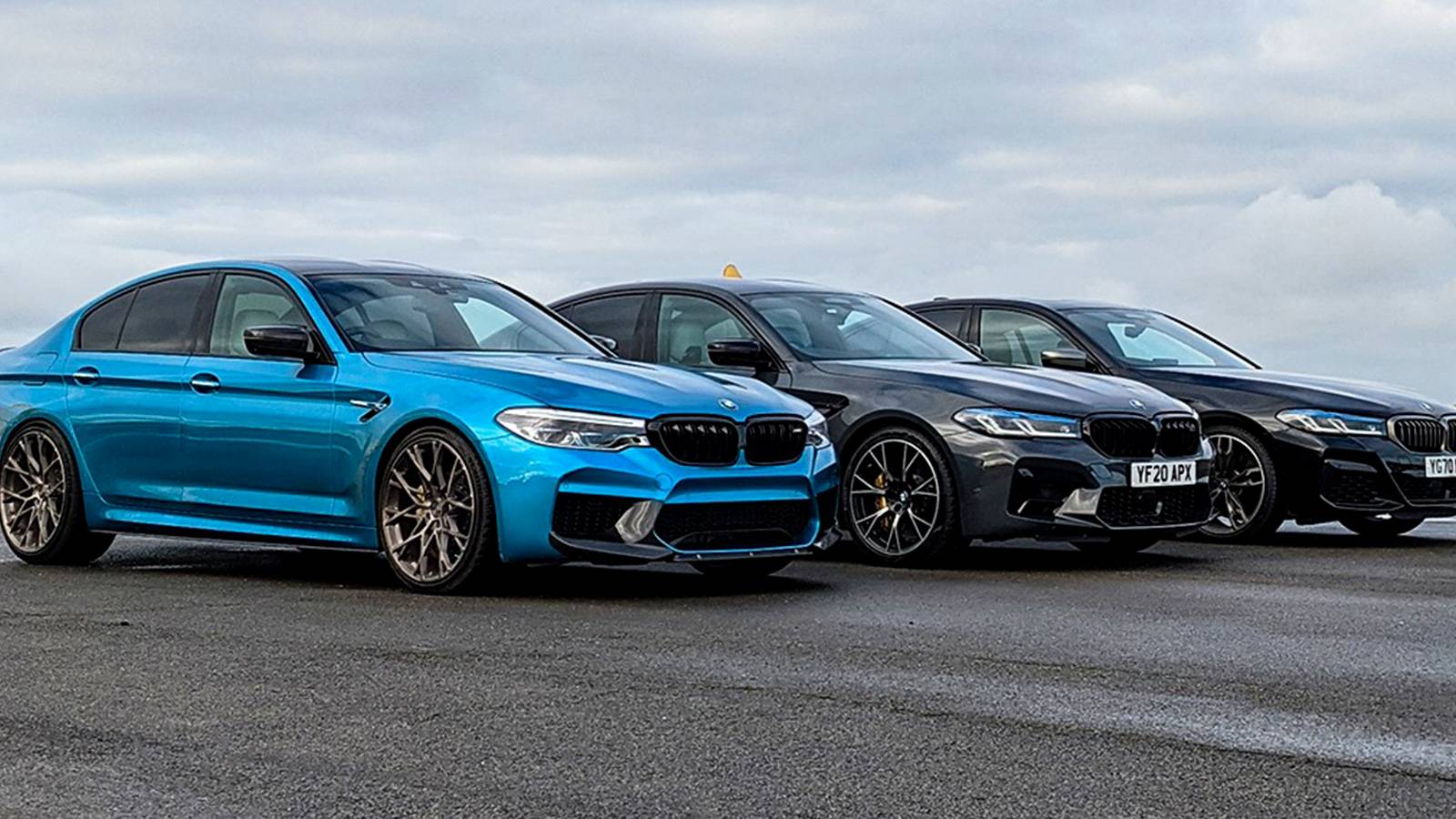 Crazy BMW 5 Series Race: Tuned 1000HP M5 Vs M550i Vs M5 Competition