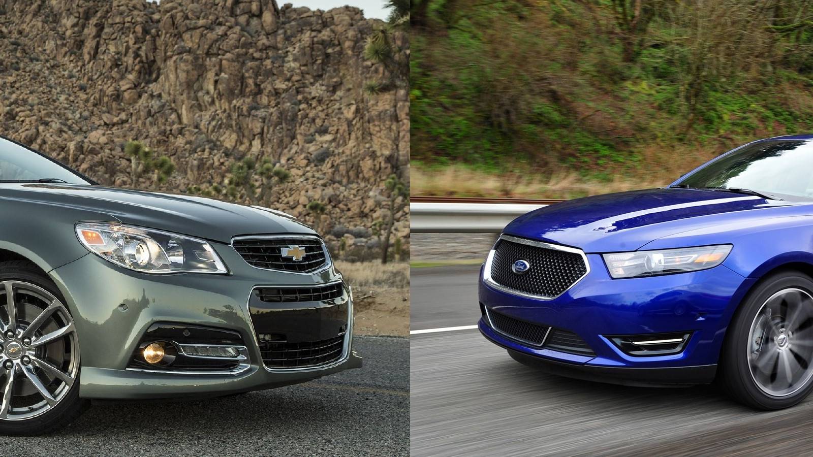 Flashback To The 2000s: Chevrolet SS Sedan Vs. Ford Taurus SHO