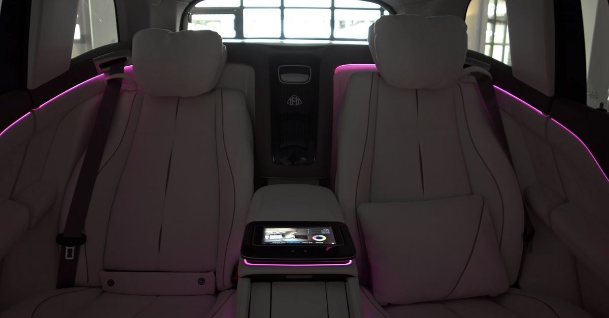 The 2021 Mercedes-Maybach GLS 600 Interior Rear Seats 