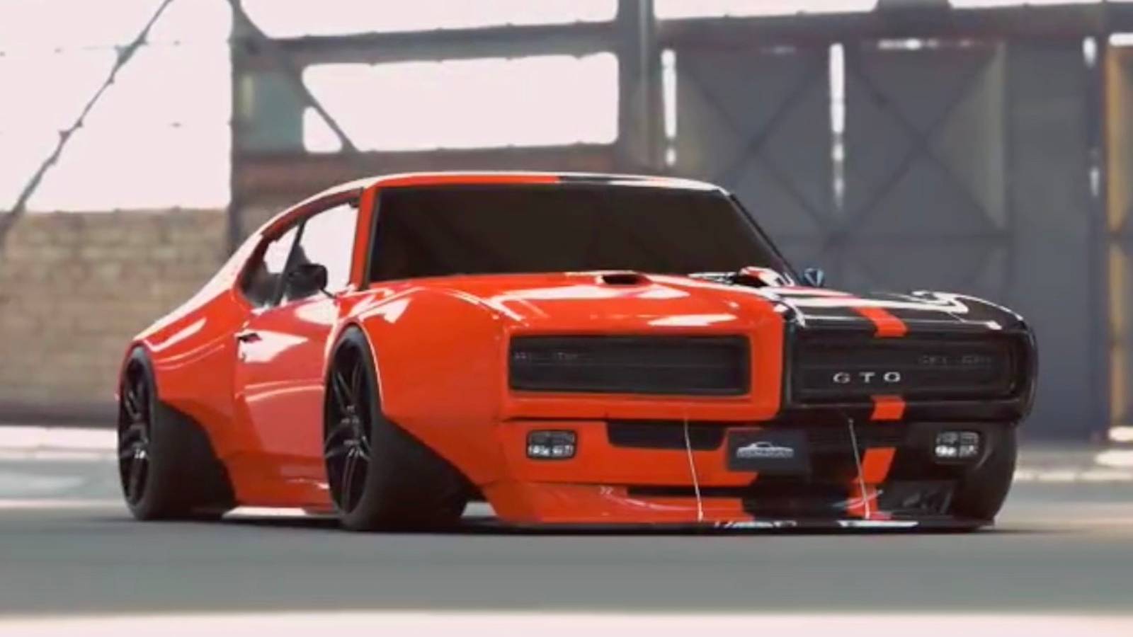 Pontiac GTO Gets A Heavy Dose Of Steroids In Slick Rendering