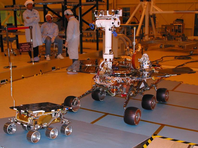 First Spirit Rover Here's How Mars Rovers Grew To Be The Size Of A Car