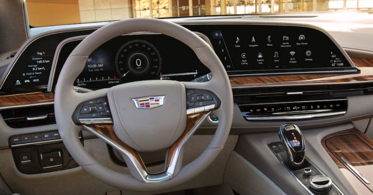 The 2021 Cadillac Escalade Interior 