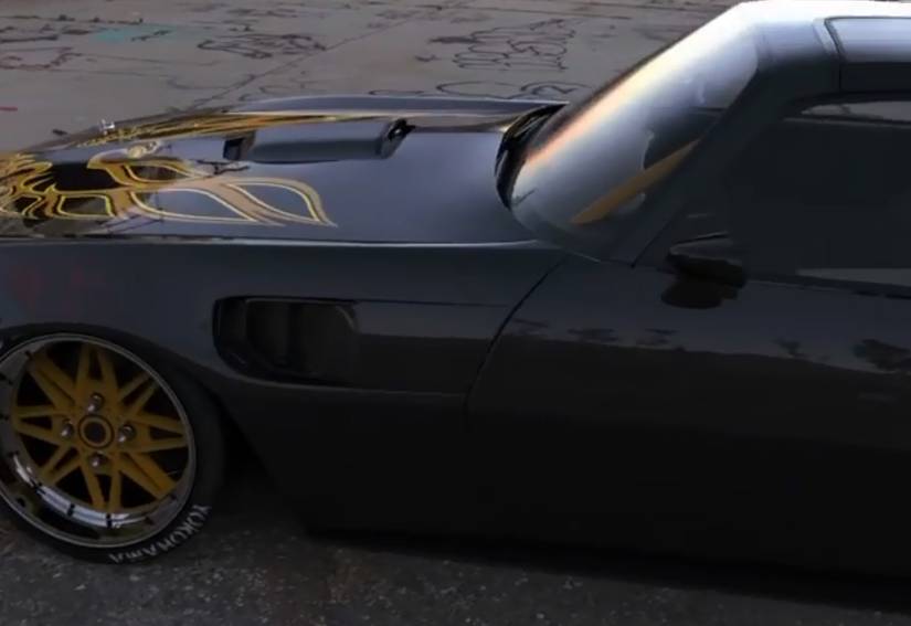 Trans Am Rendering Pontiac Firebird Rises From The Ashes With Modern Digital Makeover