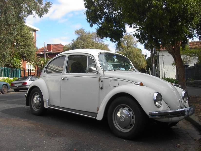 White_Volkswagen_Beetle