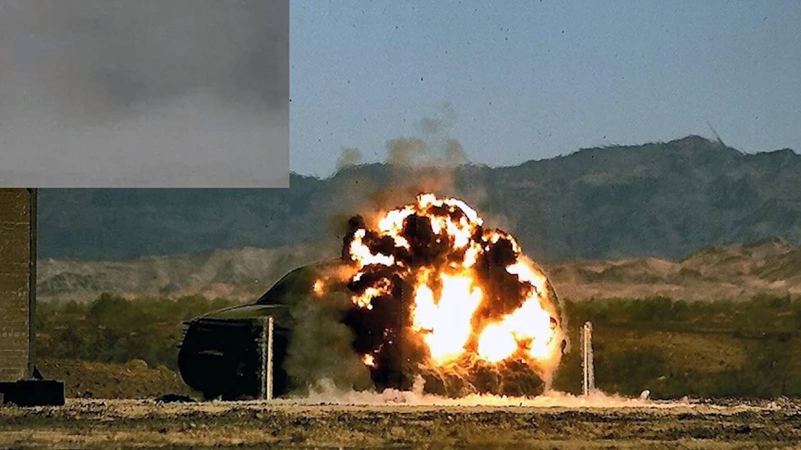 Watch What Happens When A Precision-Guided Munition Hits This Armored SUV