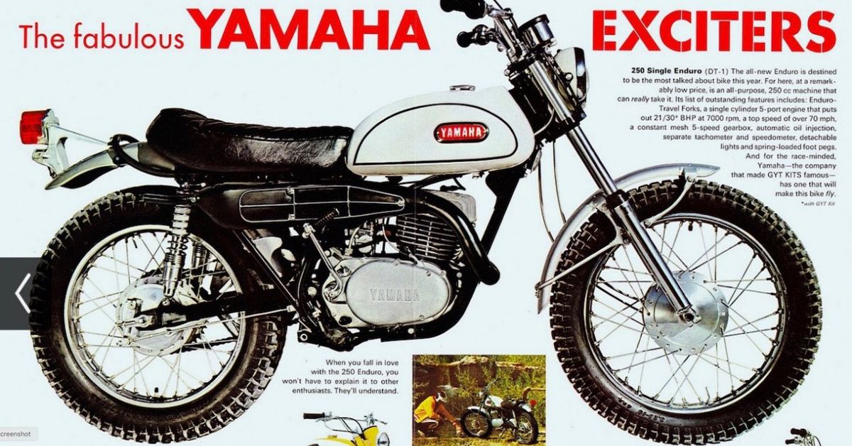 The Yamaha DT-1 Is a Scrambler From The 60s Which We Want Right Now