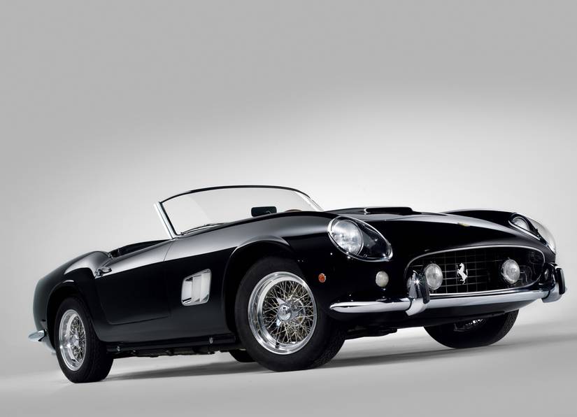 Ferrari 250 GT SWB California In Black With Roof Down
