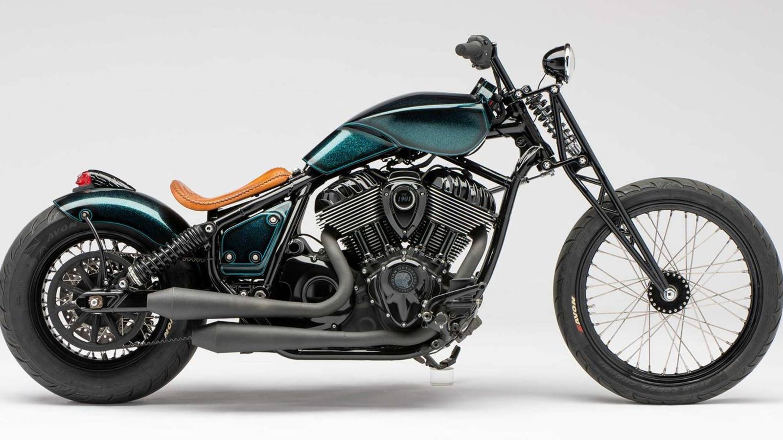 Indian Reveals Custom Chief Constructed By Two Legendary Builders