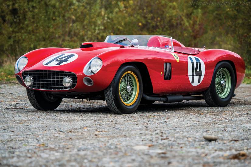 Ferrari-290-MM-Scaglietti-Spyder Front 3.5 View