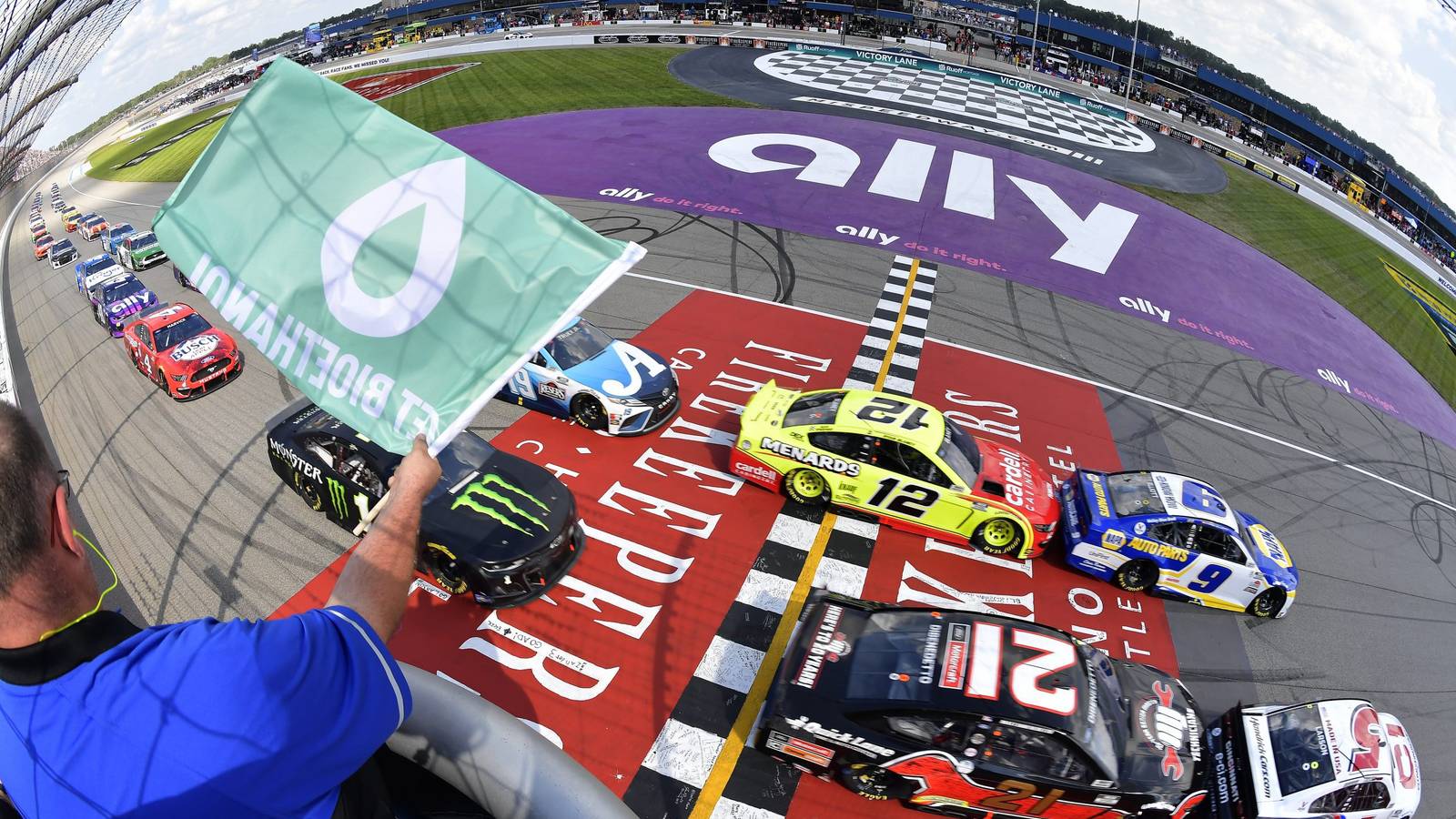 Ryan Blaney Wins Firekeepers Casino 400 at Michigan