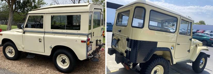 Auction Dilemma: Land Rover Series III Vs. Toyota Land Cruiser FJ40