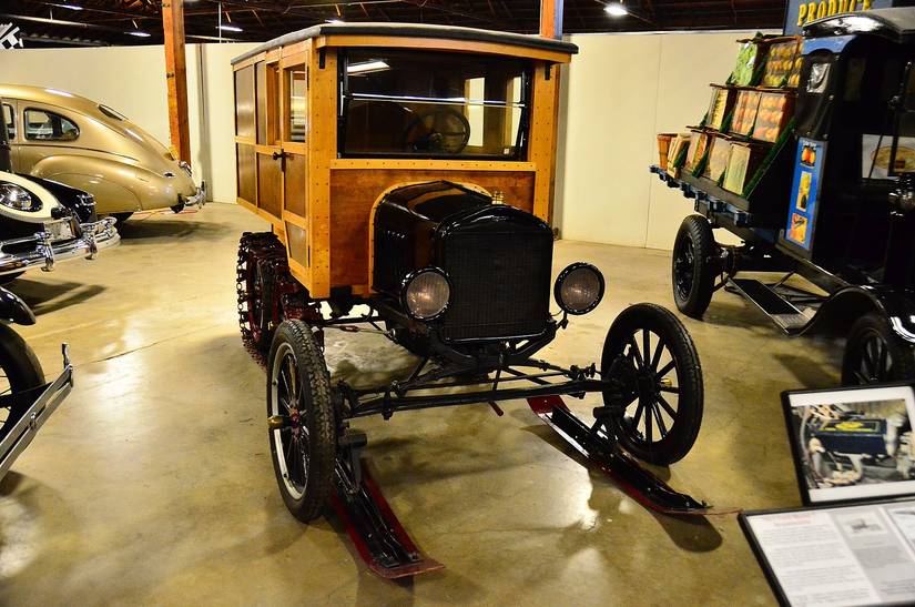 This Is How A Ford Model T Became The World's First Snowmobile