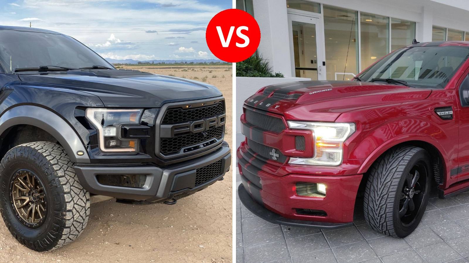 Auction Dilemma: Ford F-150 Raptor Vs. Shelby F-150 Super Snake