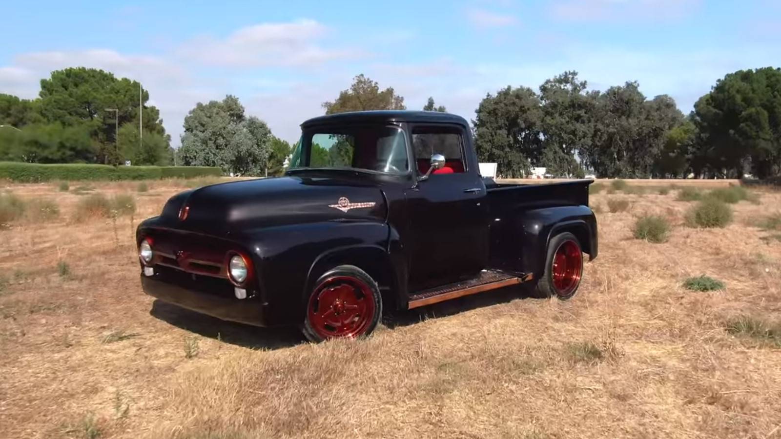 Gotham Garage Builds A Swanky 1956 Ford Stepside And Paints It In A ...