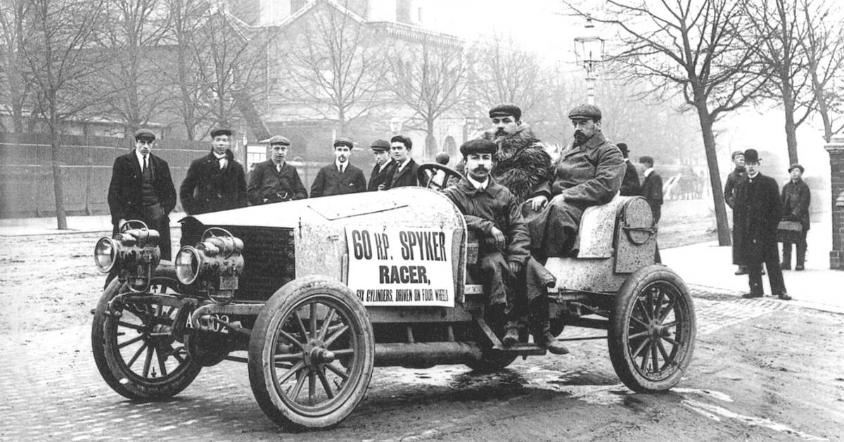 The Spyker 60HP Was The World's First 4WD Car
