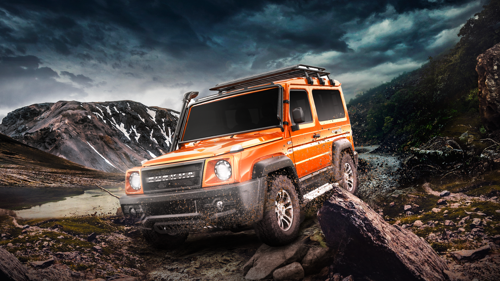 The Force Gurkha Is A Highly Capable Off-Roader From India