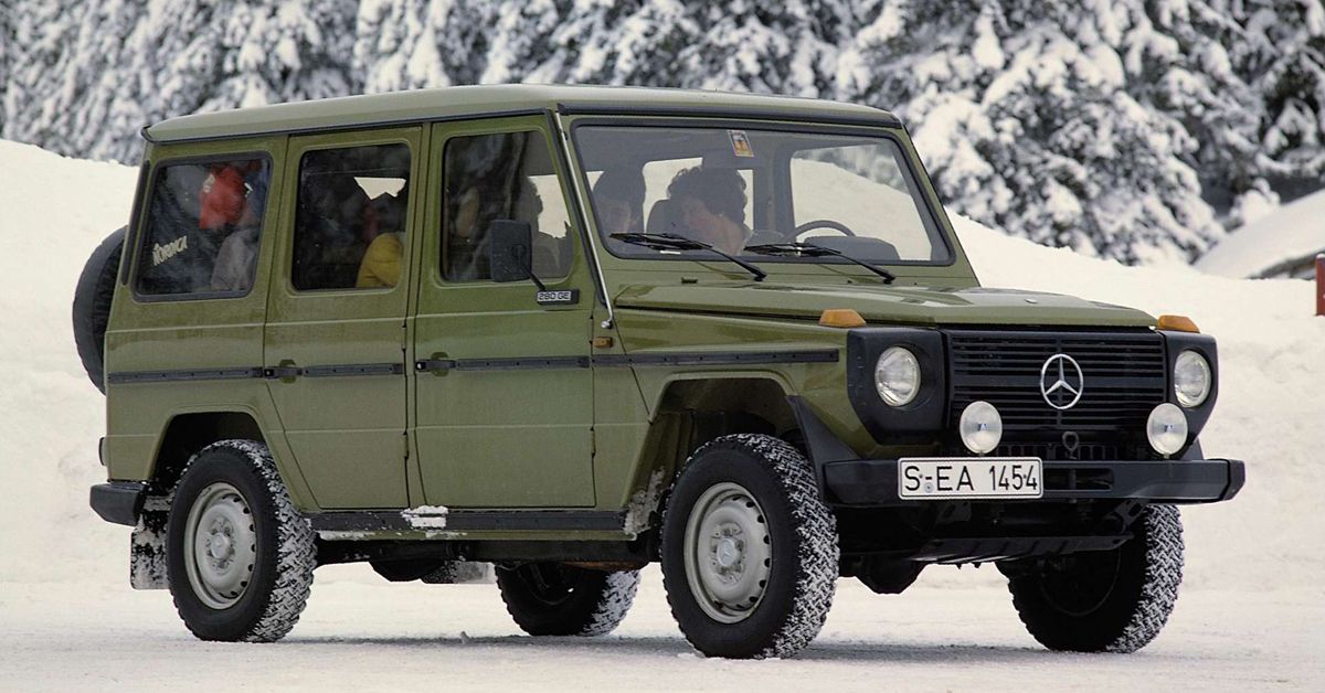 Here's How The Mercedes-Benz G-Class Rose To Fame