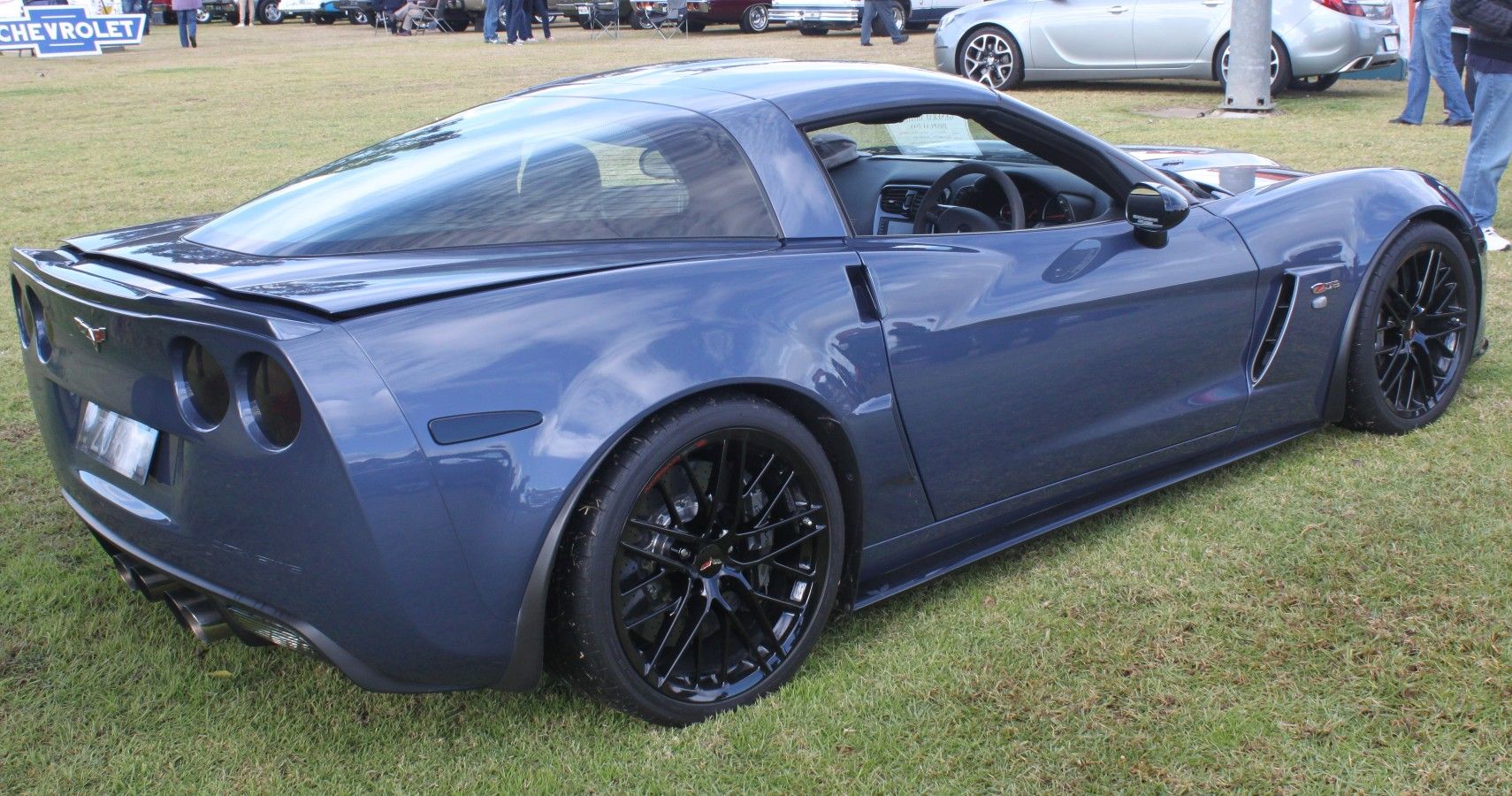Longest Corvette C6 Z06 Burnout Left The Asphalt On Fire