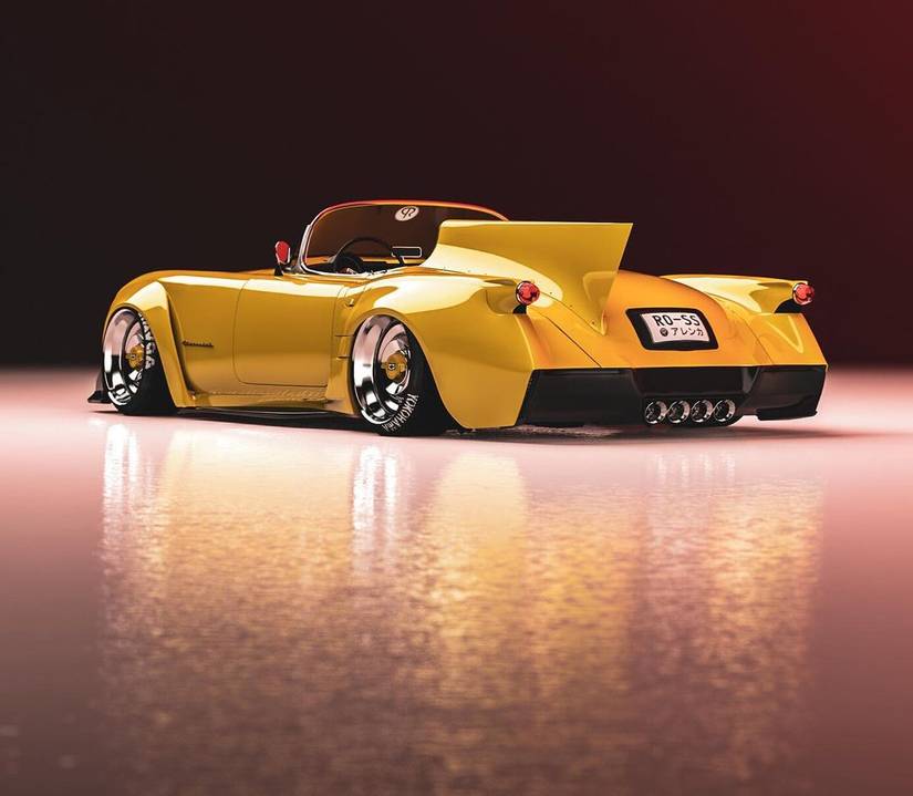 Corvette C1 Gets Mixed With C7 In Wild Rendering