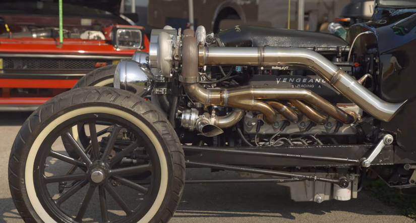 Scary Cool Ford T-Bucket Is What Happens When A Lightweight Hot Rod ...