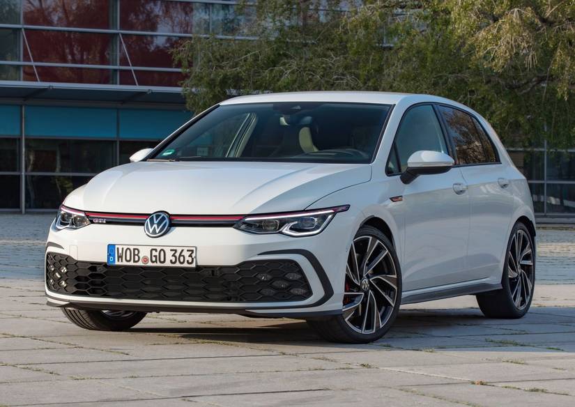 White 2021 Volkswagen Golf GTI