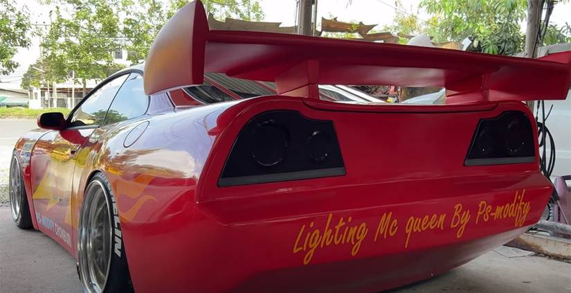 Cleanest And Most Impressive Lightning McQueen Build Spotted In Thailand