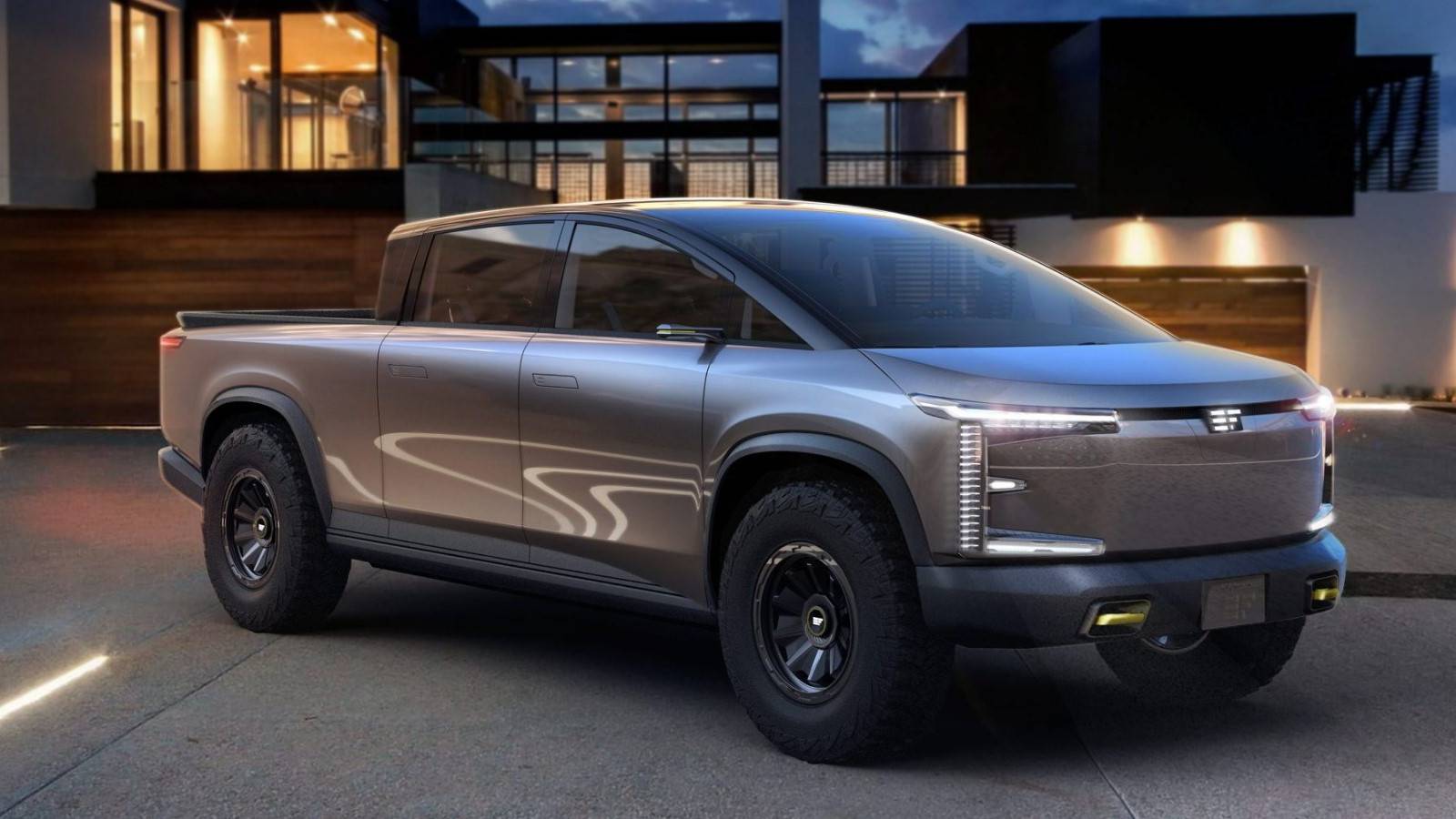 The EdisonFuture EF1-T IS A Solar-Powered Electric Pick-Up Truck