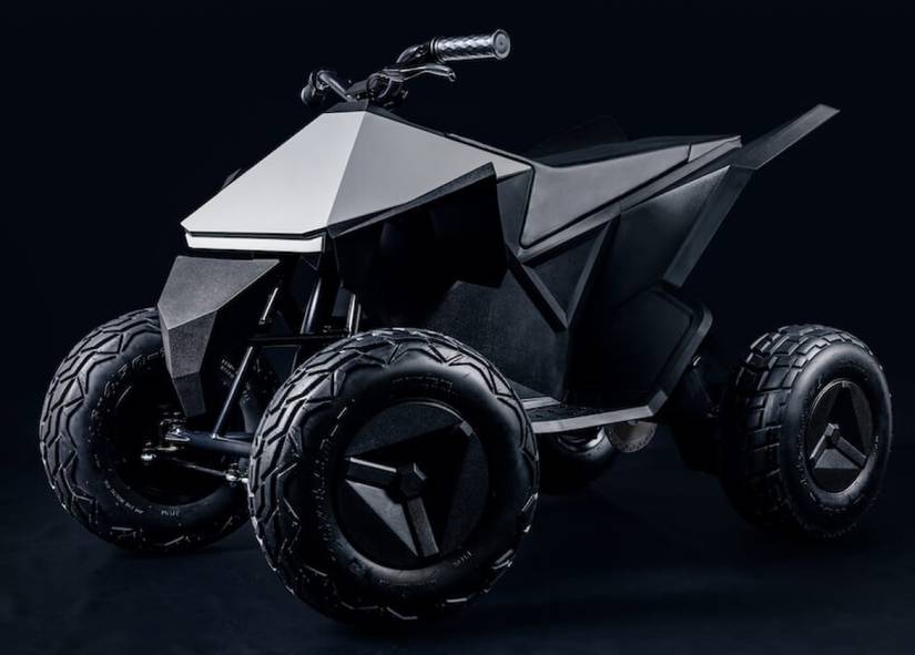 There Is Now A $1,900 Tesla Cyberquad For Kids