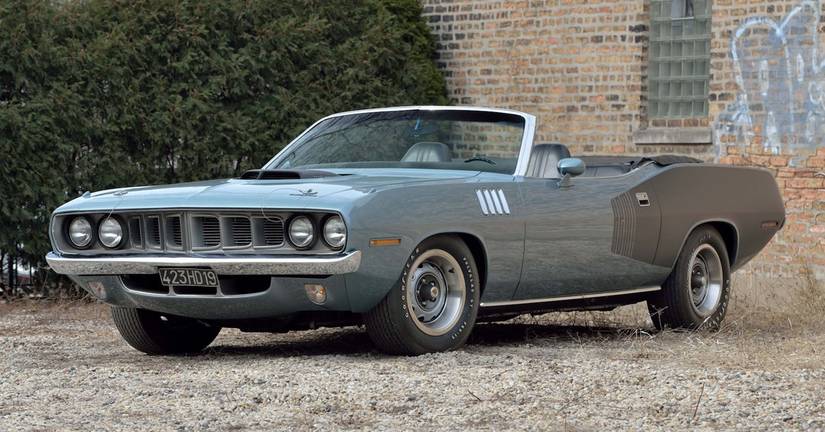 Rare 1971 Plymouth Hemi Cuda Convertible Classic 