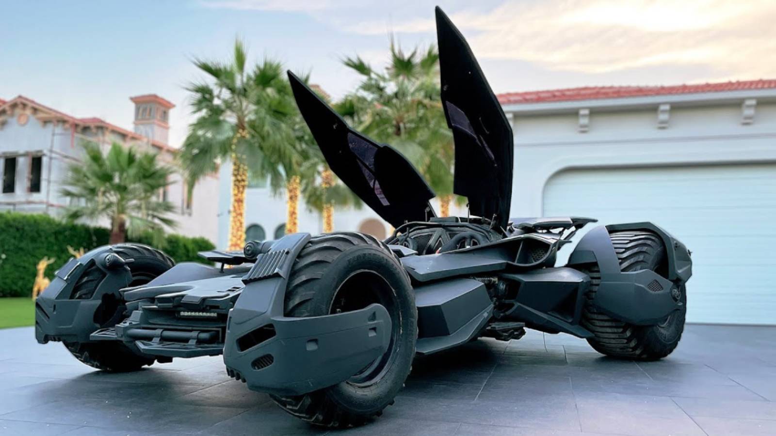 This Ford Raptor-Powered Batmobile With Flame-Spitting Exhaust Is Badass