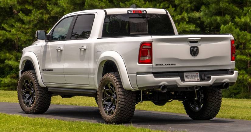 Check Out The Terrain Conquering Custom Ram Badlander