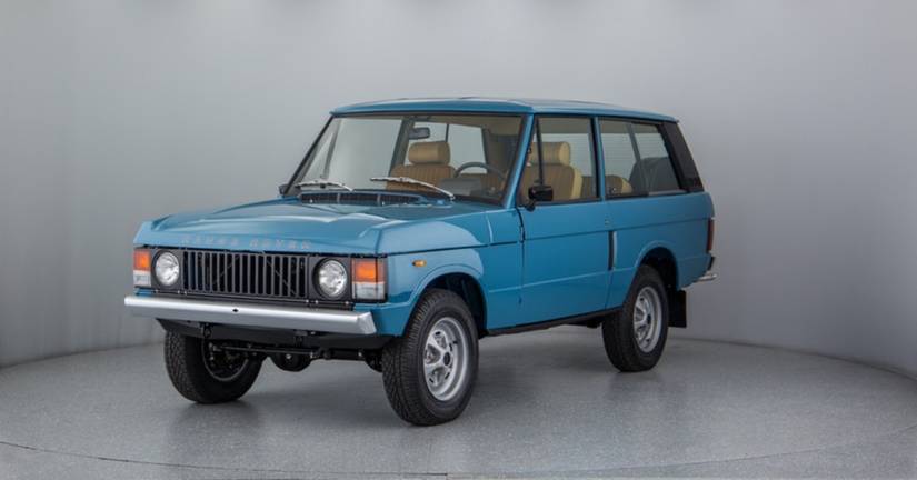 Here's How Much The 1970 Land Rover Range Rover Costs Today