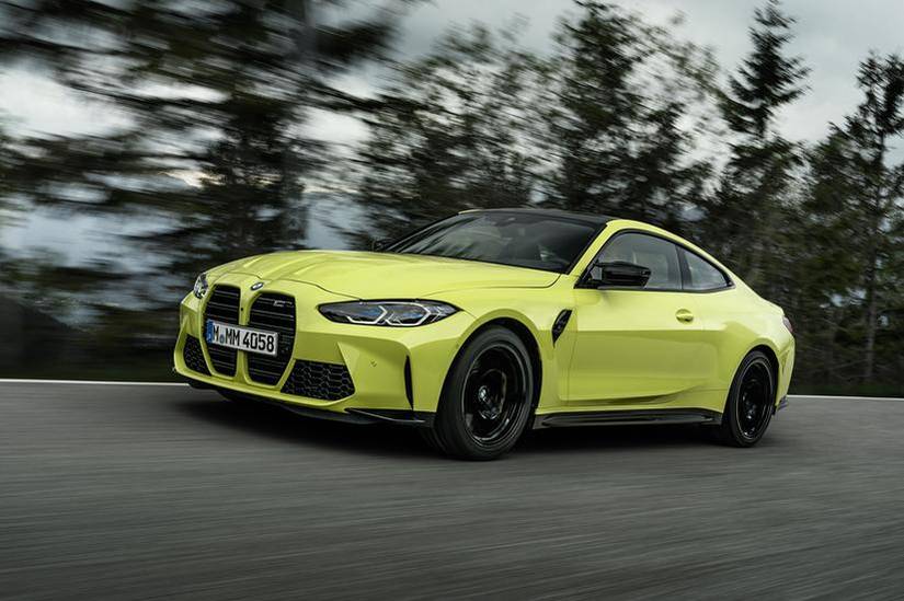 The 2021 BMW M4 Competition Coupe.