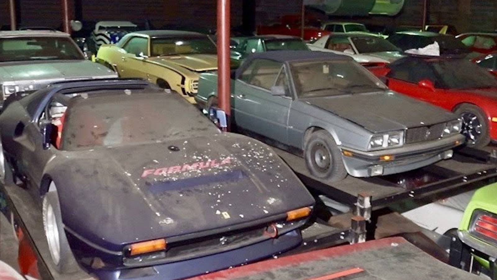 Check Out This Massive Barn Find Collection Someone Started In The '70s