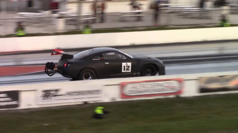Watch This Nissan GT-R Pull The Fastest Pass Ever At The GTR World Cup