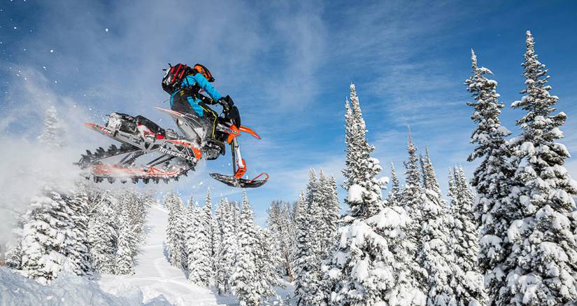 Polaris Timbersled Ripper Aro 3 S Pro jump snow motorycle air