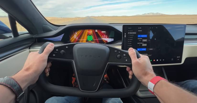 See The Tesla Model S Plaid's Top Speed Tested Using New Track Mode