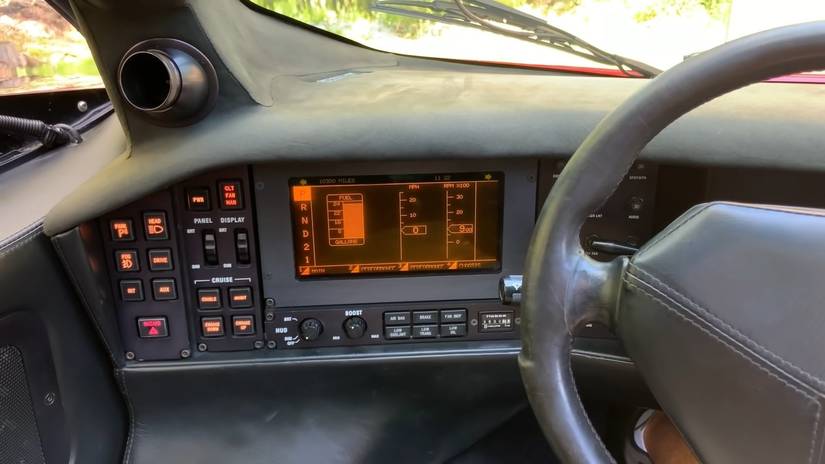 Vector V8 Instrument Panel These Classic Supercars Had The Weirdest Features