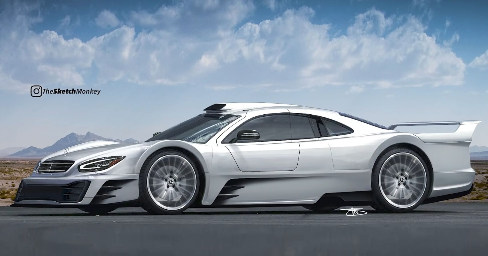 【新品】 Mercedes CLK-GTR The Mercedes-Benz CLK GTR Is One Of The Craziest V12-Powered